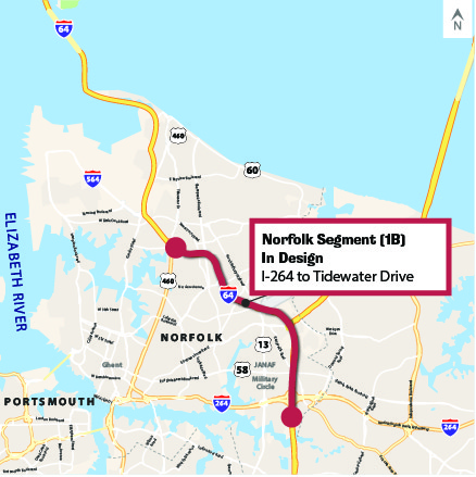 HREL Norfolk 1B map